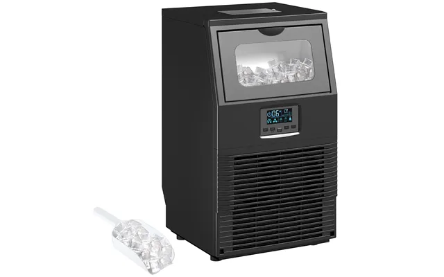 Mcl Commercial Ice Maker With 4kg Ice Storage - Black