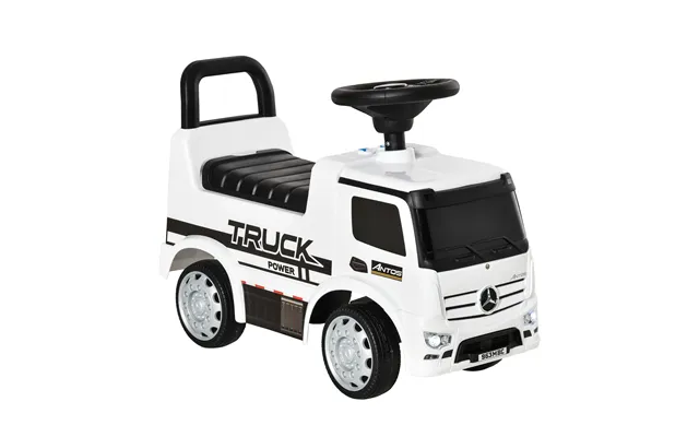Mcl Compatible Kids Ride On Car Truck Mercedes Benz Licensed Toddler Foot To Floor Slider W Under Seat Storage For 12 -  product image