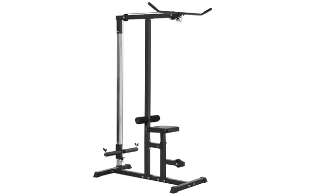 Mcl Exercise Pulley Machine Power Tower With Adjustable Seat Cable Positions - Default Title