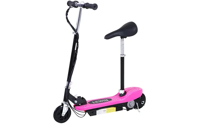 Mcl Foldable Electric Scooter Ride On For Kids 12v 120w W Brake Kickstand-pink product image