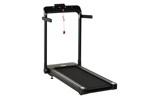 Mcl Folding Treadmill, 1.85hp Installation-free Walking Jogging Running Machine, 12km H With 12 Pre-programs And Led Dis