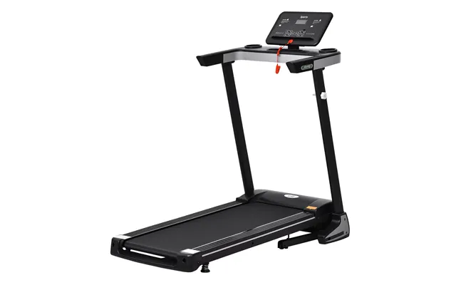 Mcl Folding Treadmill For Home Motorised Running Machine W Lcd Display Black - Default Title