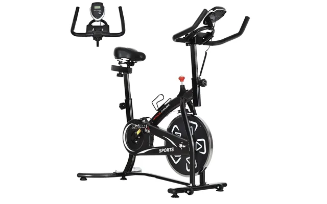Mcl Indoor Stationary Exercise Bike 6kg Flywheel Fitness Cardio Workout Bke Trainer For Home Gym W Adjustable Resistance