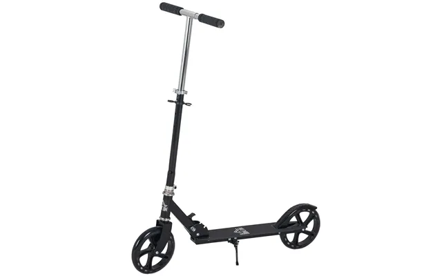 Mcl Kids Scooter Teenager Kick Scooter Foldable 4 Levels Adjustable Height With Rear Fender Brake For 7-14 Years - Black product image
