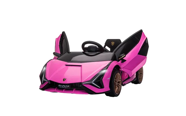 Mcl Lamborghini Sian Licensed 12v Electric Car For Kids 2 Motors Toy Car With Remote Control Music Lights Mp3 For 3-5 Ye product image