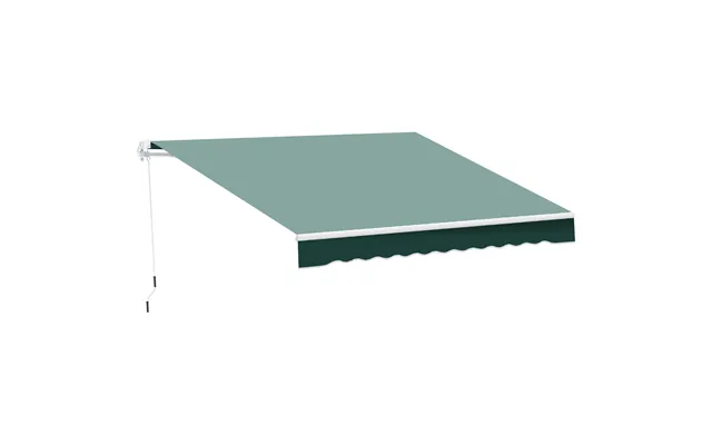 Mcl Manual Retractable Awning, 2.5x2 M-dark Green - Default Title product image