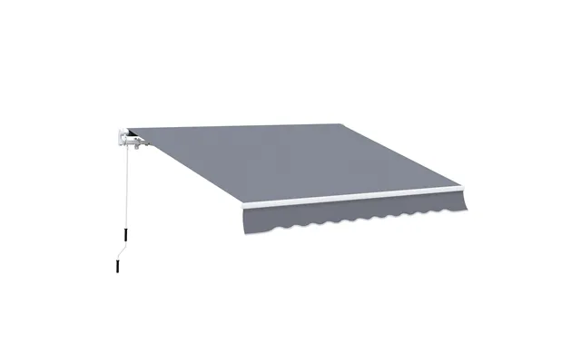 Mcl Manual Retractable Awning - Size 4m X3m -grey product image