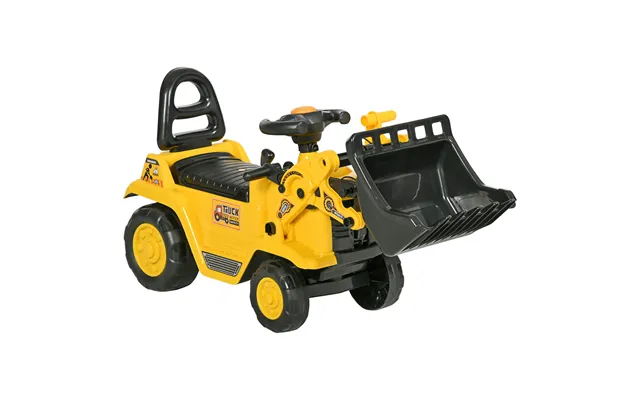 Mcl No Power 3 In 1 Ride On Toy Bulldozer Toddler Digger Excavator Scooter Storage Cart Toilet Pretend Play Construction product image