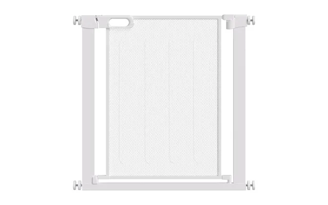 Mcl Pet Safety Gate, For Doorways, Staircases, Hallways, With 75-82cm Adjustable Width - White