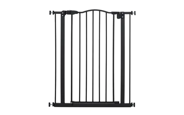 Mcl Pressure Fit Dog Stair Gate No Drilling Safety Gate Auto Close For Doorways, Hallways, 74-80cm Adjustable, 94cm Tall