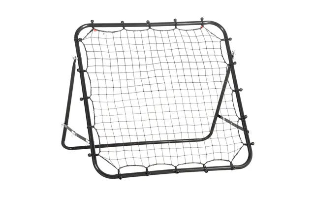 Mcl Rebounder Net, Practise Kickback Goal, For Teens, Adults Training - Black