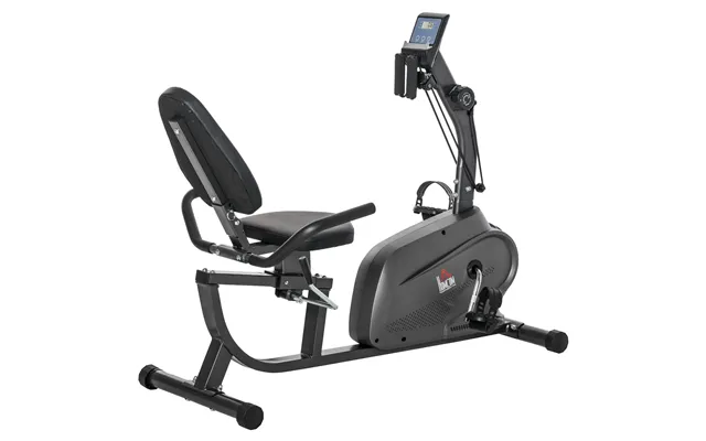 Mcl Recumbent Exercise Bike Recovery Exerciser - 8-level Magnetic Resistance Stationary Bike With Pad Holder