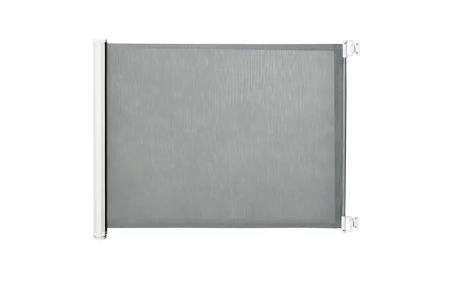 Mcl Retractable Pet Safety Gate, Folding Dog Barrier, Grey - Default Title