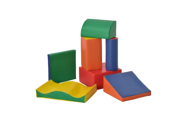 Mcl Soft Play Set - 7 Piece Foam Blocks