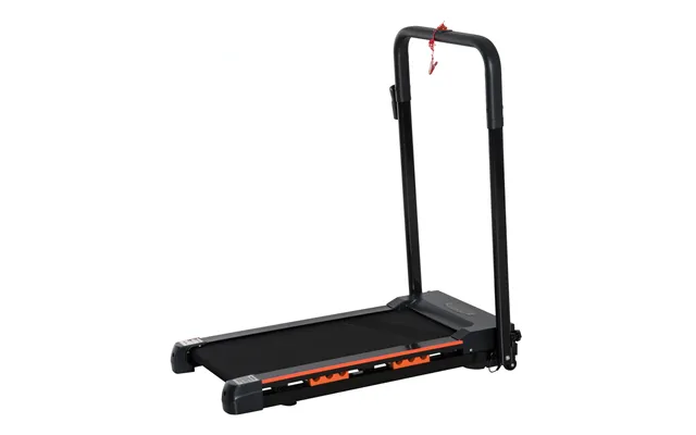 Mcl Steel Folding Motorized Home Treadmill W Lcd Monitor Black