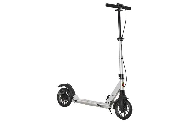 Mcl Teen Adults Aluminium Folding Kick Scooter W Shock Mitigation System Silver product image