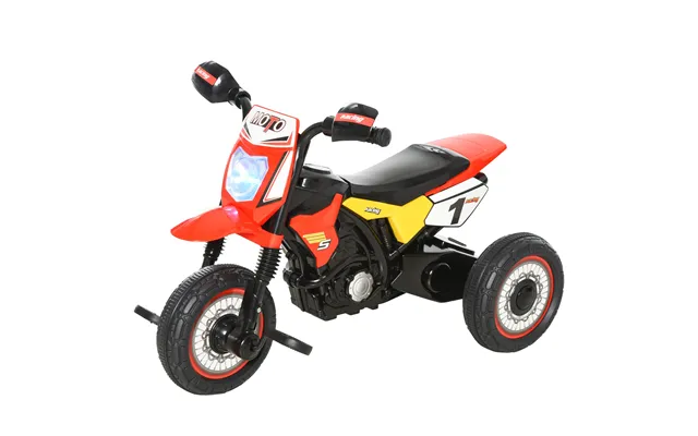 Mcl Toddler Pedal Motorcycle Kids Ride On Tricycle Early Learning W Music Lights Handlebar Stickers Exercise Boys Girls  product image