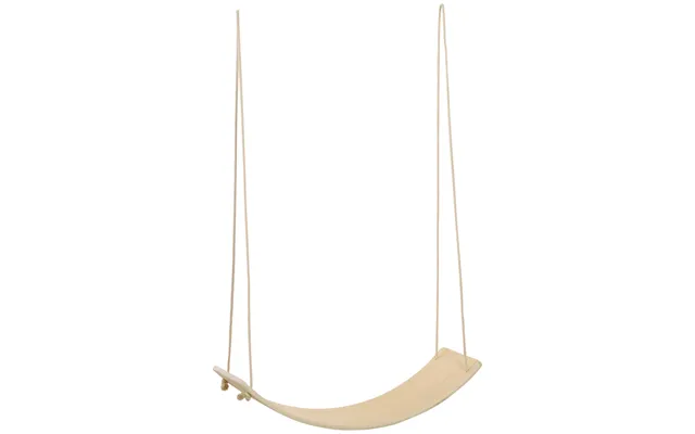 Mcl Wood Wobble Board With Ropes - Balance Board For Full Body Workout