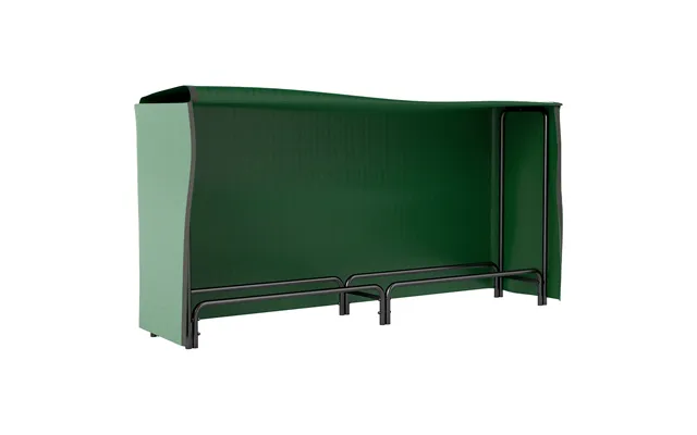 Outsunny Firewood Rack With Waterproof Cover - Heavy Duty Metal Log Store Indoors