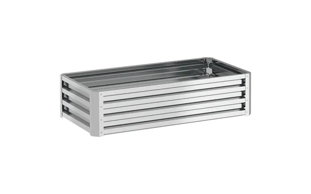 Outsunny Raised Beds For Garden - Galvanized Outdoor Planters