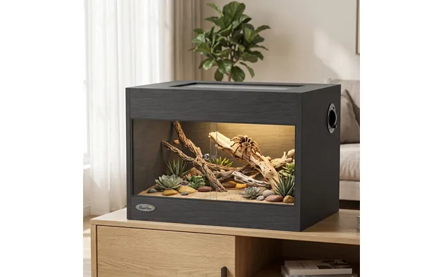 Reptile Terrarium - Reptile Vivarium With Glass Doors