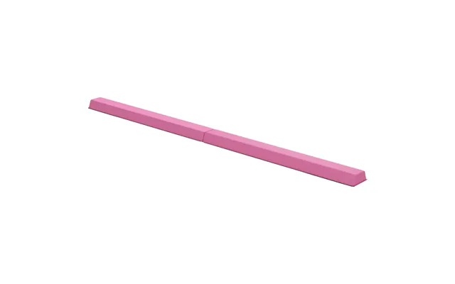 Sportnow 7.7ft Folding Gymnastics Beam - Floor Balance Beam For Kids With Anti-slip Base