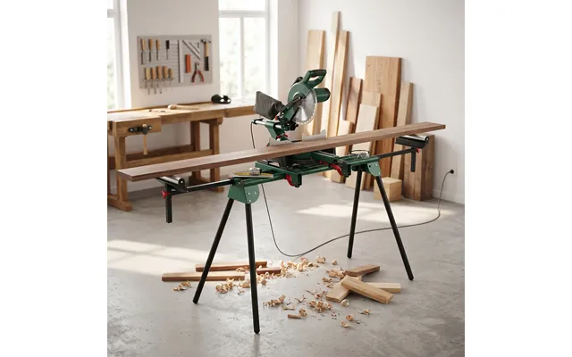 Universal Mitre Saw Stand With Adjustable Rollers And Support Arms - Portable Miter Saw Stand With Folding Legs