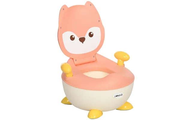 Zonekiz Baby Potty Training Toilet With Splash Guard - Anti-tip Feet