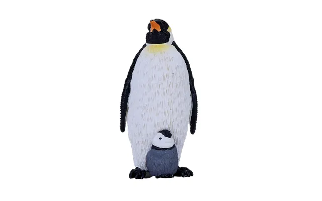Emperor Penguin With Chick