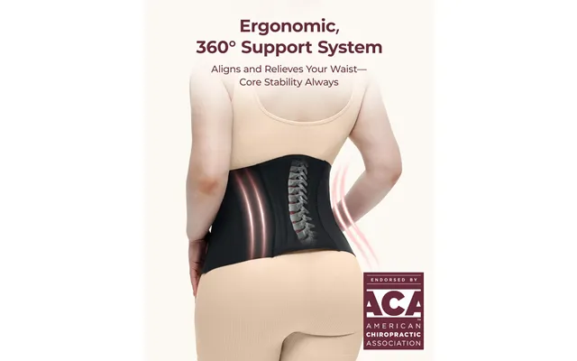 Momcozy Ergowrap Back Support Belt - Black L