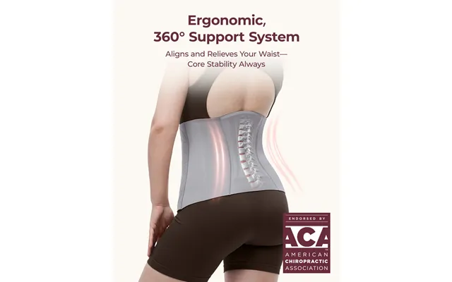 Momcozy Ergowrap Back Support Belt - Gray Xl