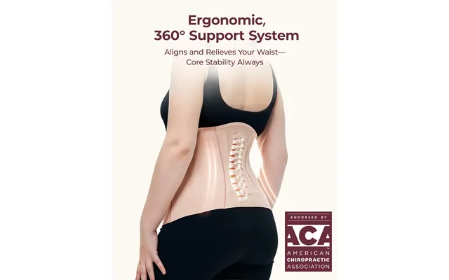 Momcozy Ergowrap Back Support Belt - Oyster Pink M
