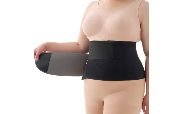 Momcozy Ergowrap Postpartum Belly Wrap - Petite Black L