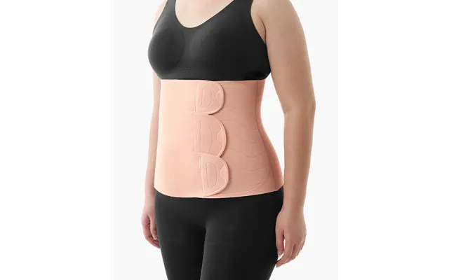 Momcozy Ergowrap Postpartum Belly Wrap - Postpartum Belly Band Height Standard Color Oyster Pink Size Xl
