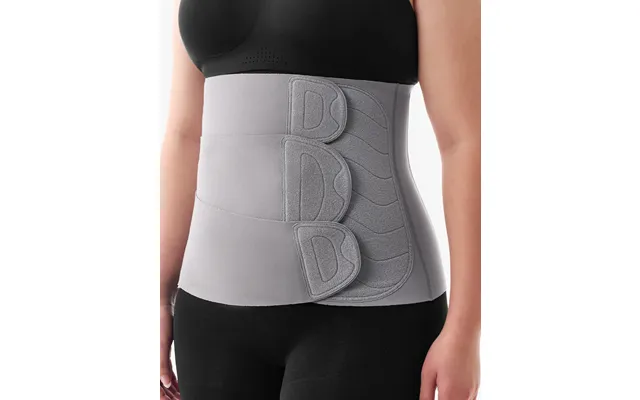 Momcozy Ergowrap Postpartum Belly Wrap - Standard Gray M