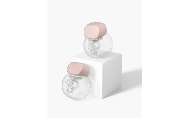 S9 Pro Wearable Breast Pump Upgraded - Long Battery Life Ship To Eu Uk Style Double Color Pink product image