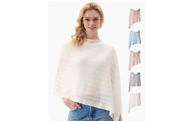 Tencel Lyocell Fabric Ultra-light Nursing Cover Color White Lite Size One Size