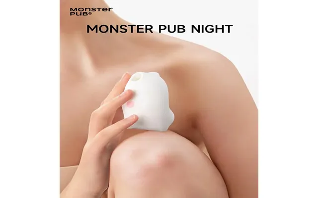 White Series Antibacterial-magic Kiss Smart Clitoral Suction Egg product image