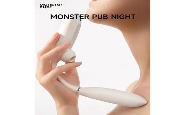 White Series Antibacterial -pop Remote Suction & Shock Bang product image