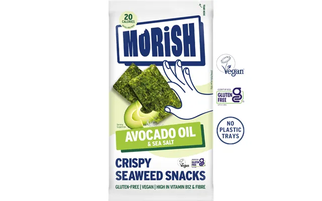 Crispy Avocado Oil Seaweed Snacks - Multipack 30x4g
