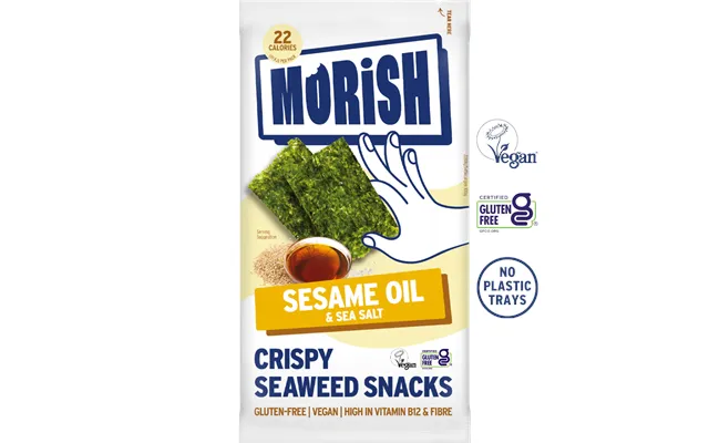 Crispy Sesame Oil Seaweed Snacks - Multipack 5x4g