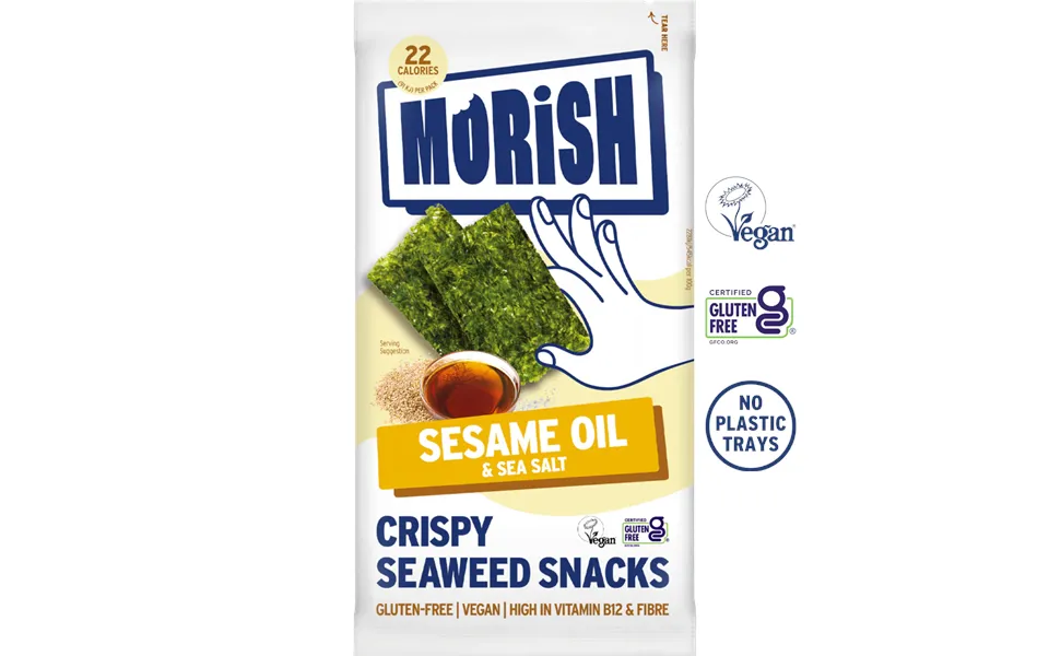 Crispy Sesame Oil Seaweed Snacks - Pack 4g