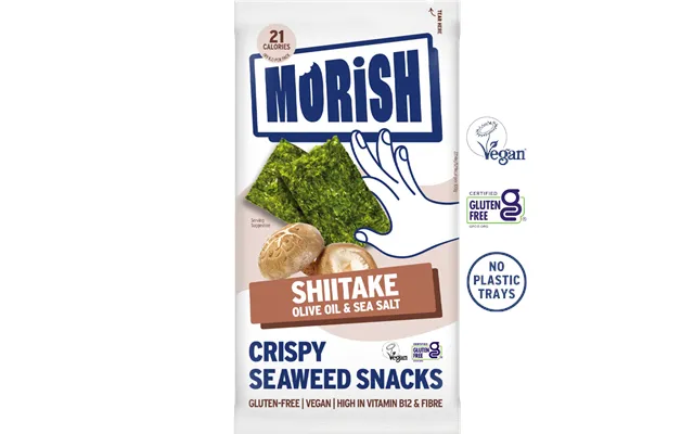 Crispy Shiitake Seaweed Snacks - Multipack 5x4g