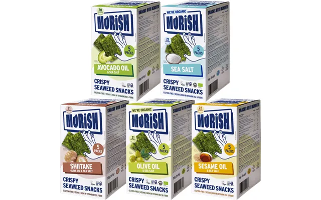 Mixed Seaweed Snack Bundle - Multipack 5x5 Packs