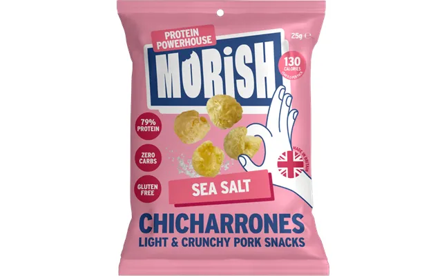 Pork Chicharrónes Sea Salt - Multipack 10x25g