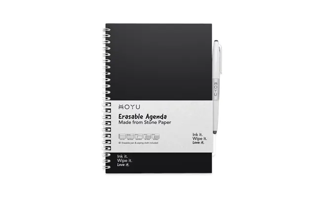Moyu Erasable Agenda A5 - Pitch Black
