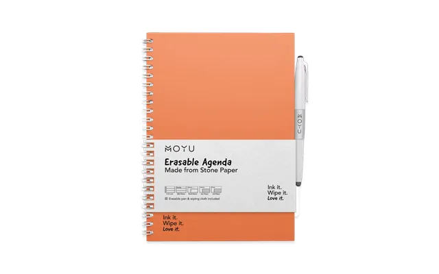 Moyu Erasable Agenda A5 - Sunset Orange