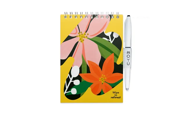 Moyu Erasable Notepad A6 - Flower Vibes