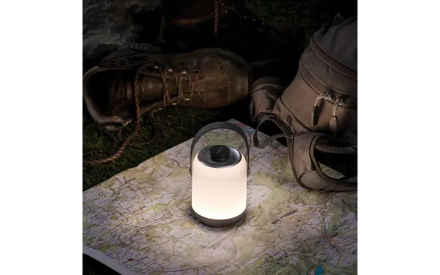 Clutch Portable Table Lamp Ip44 Grey Paulmann - Modern product image