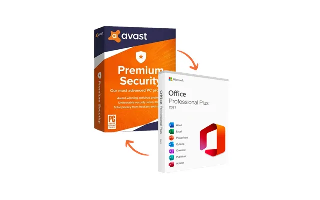 Office 2021 Pro Plus Avast Premium Security - Bundle